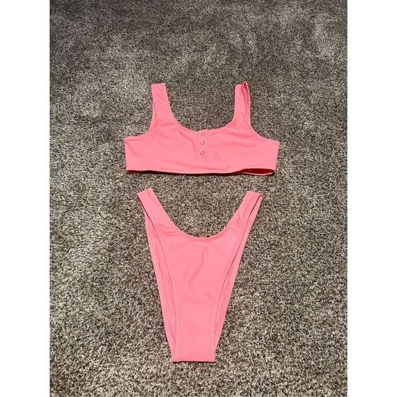 Desert Dreamer pink 2pc bathing suit size medium - Picture 1 of 4